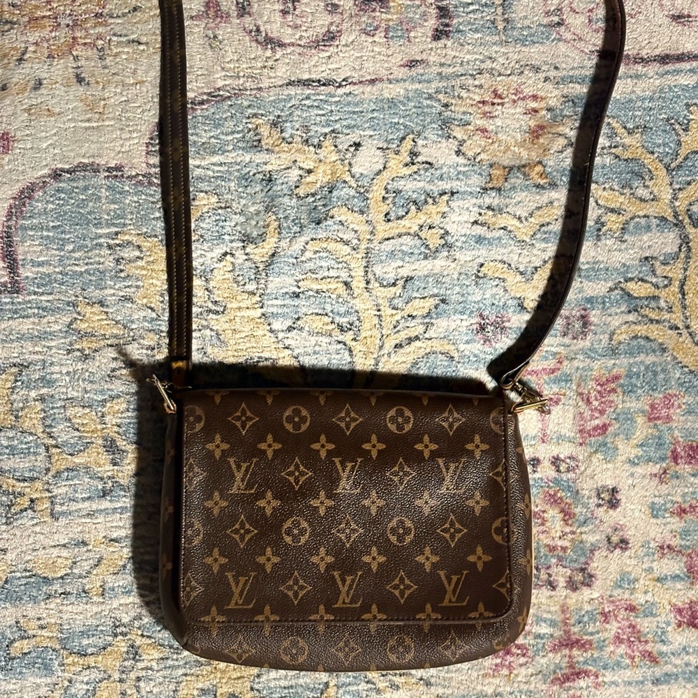 Louis Vuitton Brown Monogram Crossbody Bag